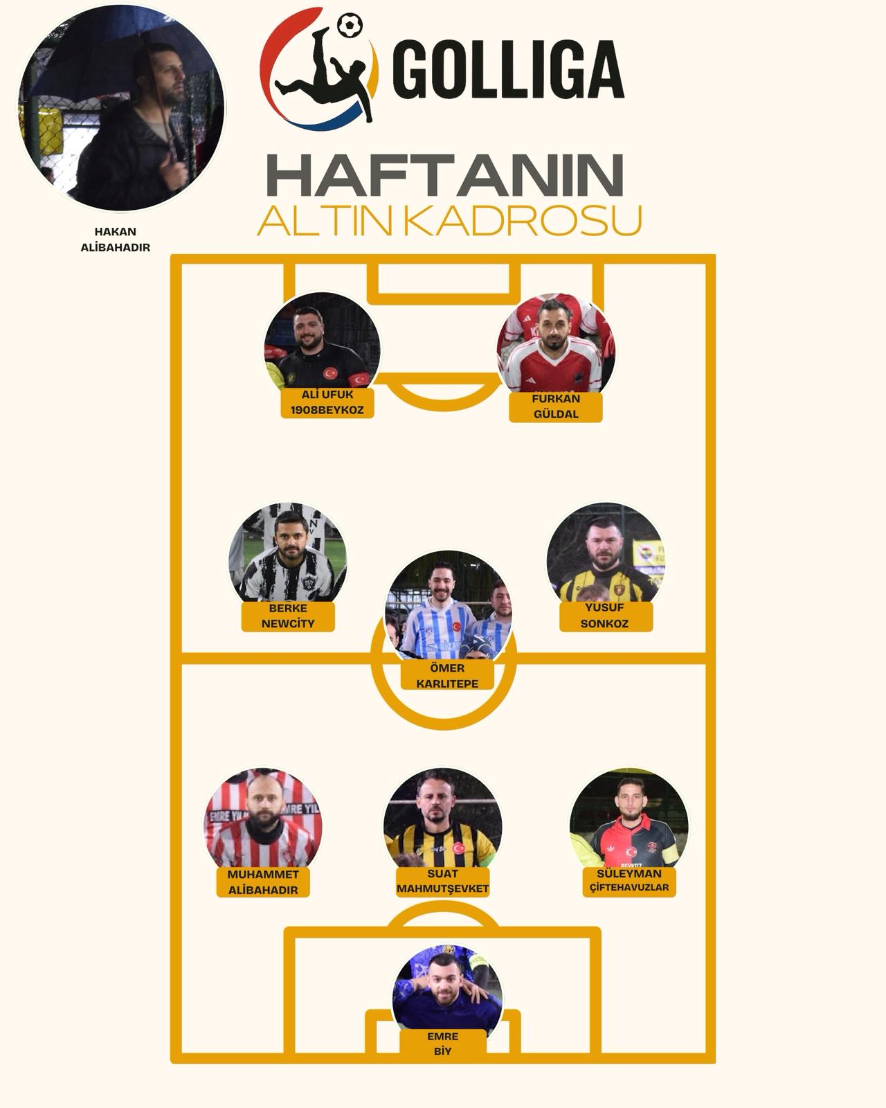 Haftanın Altın Kadrosu